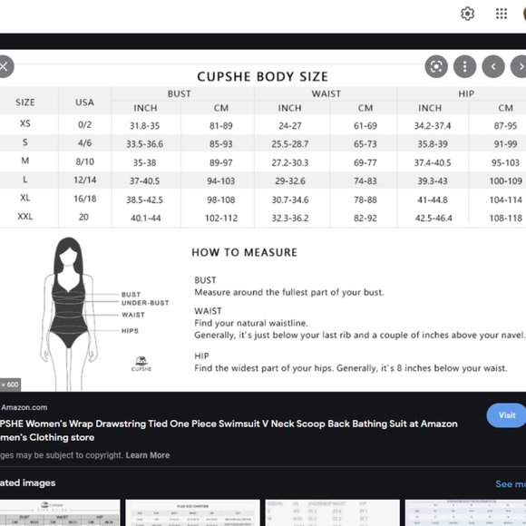 Cupshe swim bikini bottoms - High rise -XXL - Yellow with white floral details - Picture 5 of 9